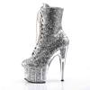 Pleaser - ADORE1020G Bottes de plateforme, Pole dance chaussures - Chaussures de pole dance - Couleur argent Product image